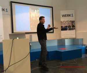 Richard Gutjahr in seiner Session "Snapchat for Dummies"