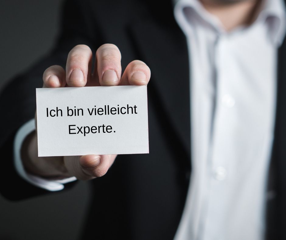 Selbstdarstellung Fallen