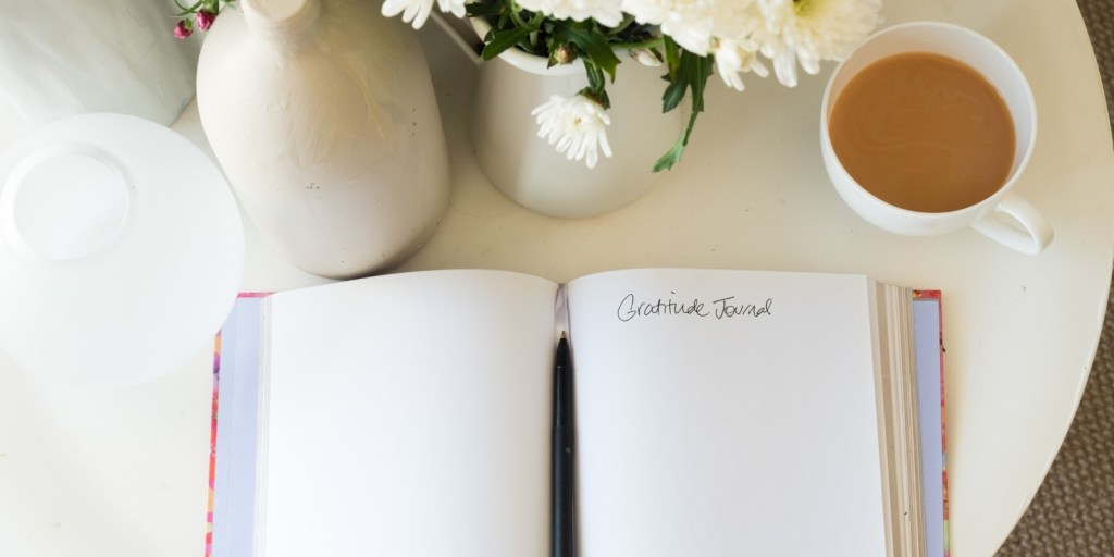 Dankbarkeitstagebuch schreiben